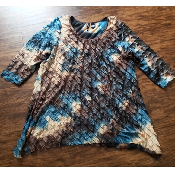 Tops - All Over Ruffle Blouse